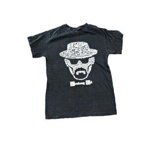 IML Breaking Bad Walter White Heisenberg Black T-shirt 100% Cotton Sz Small